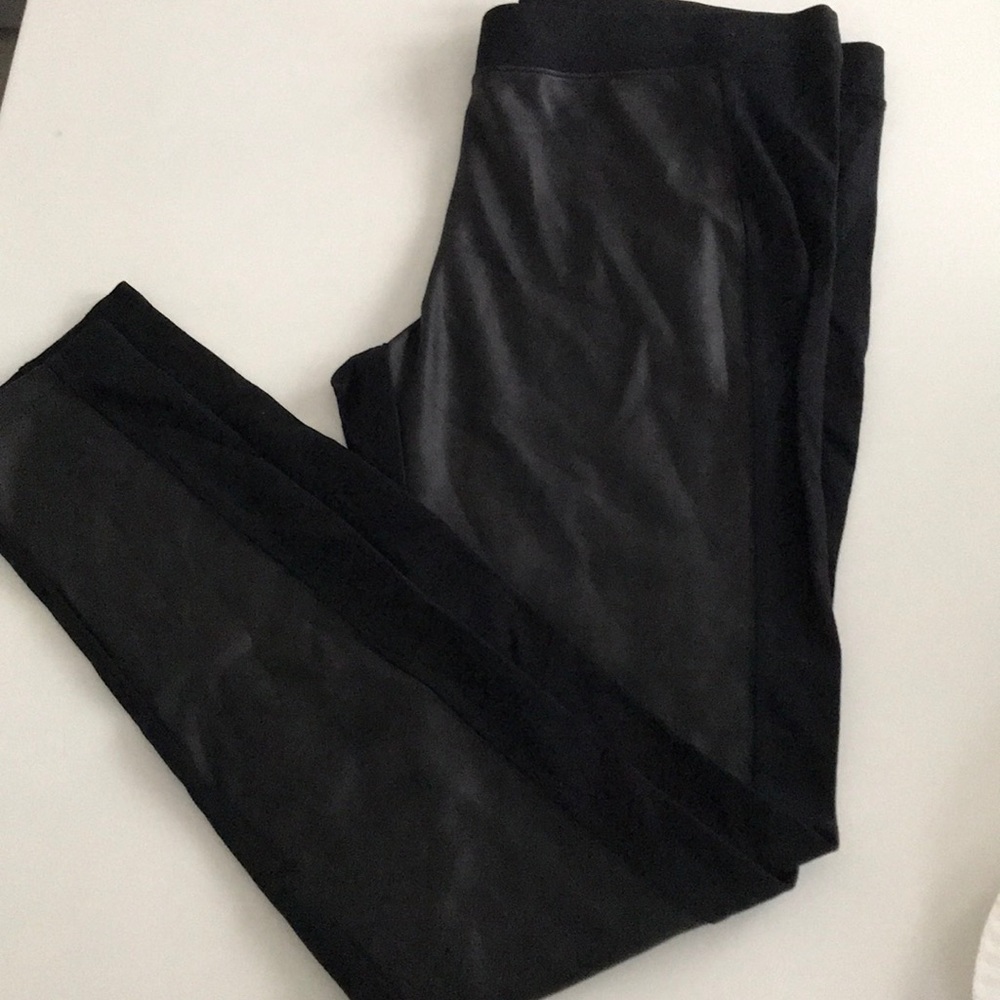 Express faux leather Leggins
